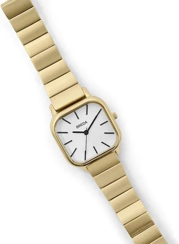 Vista 3 de Breda Esther 1735 - Reloj de pulsera cuadrado con pulsera de acero inoxidable 1024in Esther
