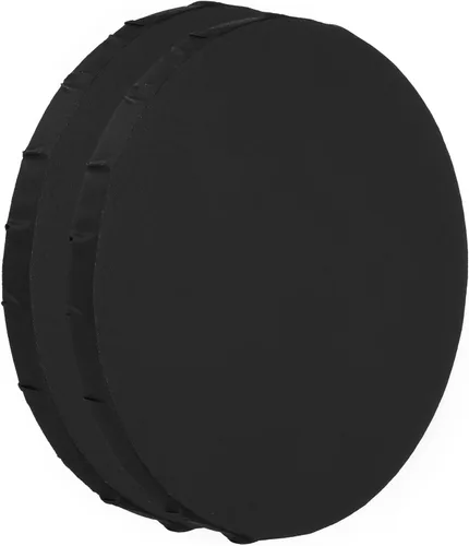 Vista 6 de PATIKIL Lienzos de pintura para pintar, paquete de 2 paneles redondos de madera de 6 pulgadas, bastidor de madera estirados en blanco