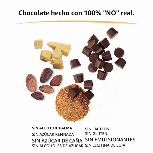 Vista 3 de Hu Gems Chocolate Vegan Snacks Paquete de 6 orgánico, paleo, sin gluten Dark Chocolate Chips Baking and Snacking Chips Base vegetal, sin