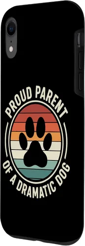 Vista 2 de Proud Parent of A Dramatic Dog Case for iPhone XR
