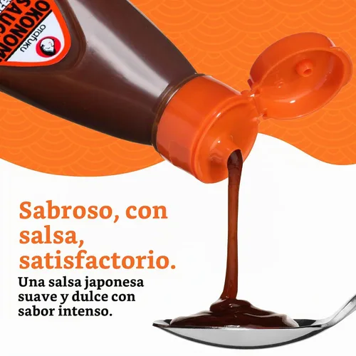 Vista 5 de Salsa Okonomi Otafuku, cobertura vegana japonesa para panqueques Okonomiyaki (17.6 onzas)