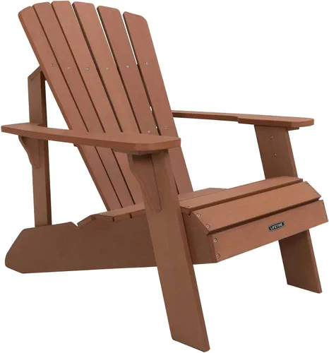 Vista 12 de Lifetime Adirondack - Silla de imitación madera Gris (Harbor Gray)