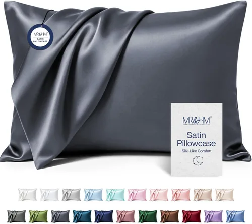 Vista 307 de MR&HM - Funda de almohada de satén