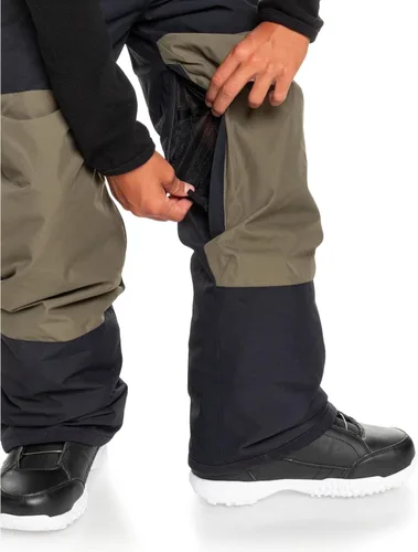 Vista 6 de Quiksilver Pantalones de snowboard para niños con peto Mash Up