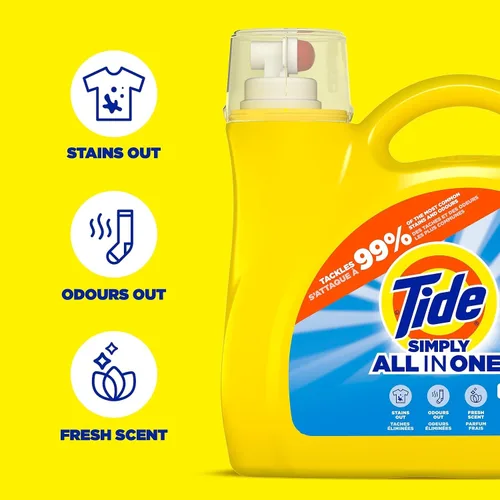 Vista 7 de Procter & Gamble, 89131 Simply Clean & Fresh - Detergente para ropa, líquido, aroma brisa, 138 onzas, cantidad 2