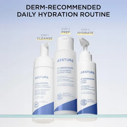 Vista 7 de AESTURA ATOBARRIER365 Hidratante facial coreano ligero con ceramidas Fortalece la barrera, hidratación de absorción rápida, adecuado para pieles