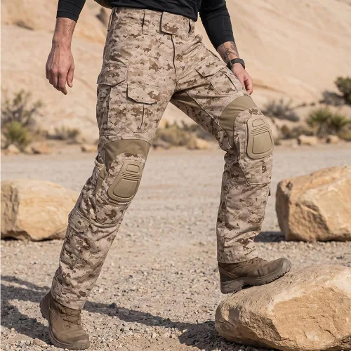 Vista 2 de EMERSONGEAR Gen3 - Pantalones de paintball con rodilleras, pantalones de combate militar Airsoft Combat BDU Aor1