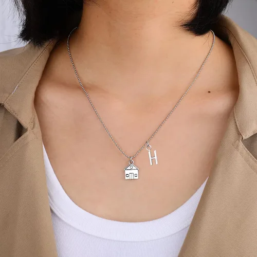 Vista 3 de huiphong Collar de casa inspirado en el hogar, regalo para fanáticos del cantante, regalo de música, álbum de regalo, joyería para amantes