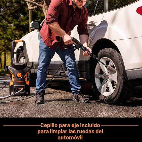 Vista 3 de LawnMaster - Hidrolavadora eléctrica con botella de detergente