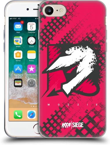 Vista 56 de Head Case Designs Funda de gel con licencia oficial de Tom Clancy's Rainbow Six Siege Bandit Icons [protección de grado militar] compatible