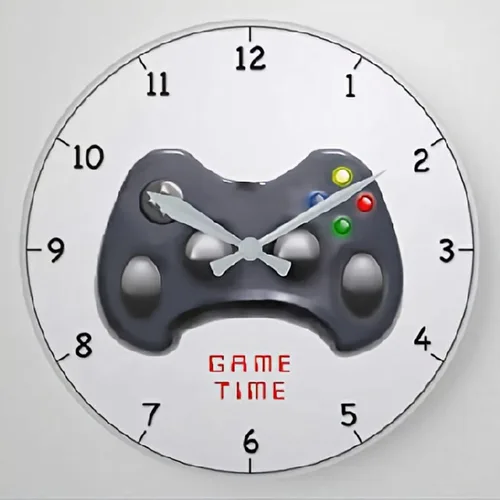 Vista 15 de ASL - Reloj de pared de grano de madera de 10 pulgadas, reloj de pared de arco iris, funciona con pilas, sin tictac, reloj de madera vintage
