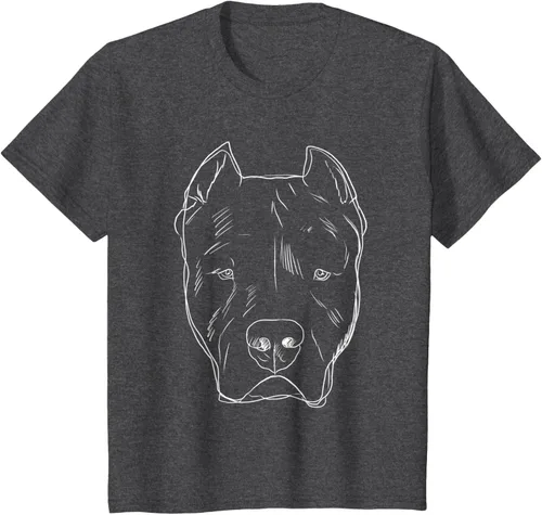 Vista 21 de Perro Dogo Argentino Camiseta Negro
