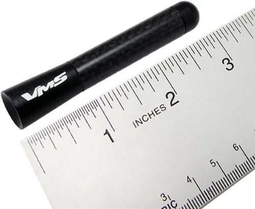 Vista 2 de Lexus IS250 IS300 IS350 Negro Fibra de Carbono Corto 3" Antena de Pulgadas