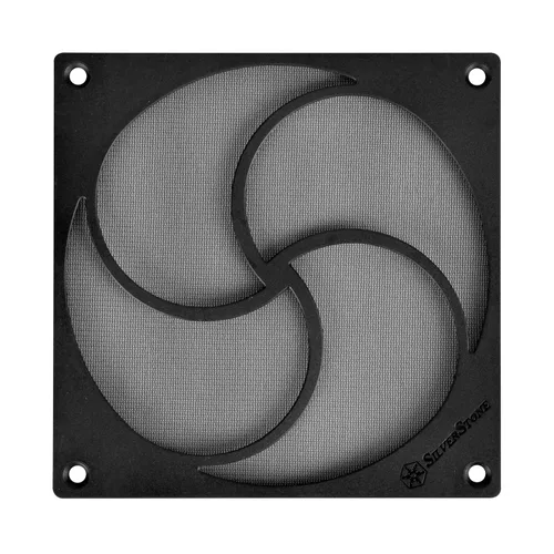 Vista 8 de Silverstone Technology SST-FF121B-USA-2Pack - Filtro de ventilador (4.724 in) con rejilla de panal