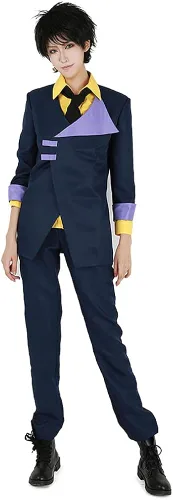Vista 2 de miccostumes Disfraz de anime para hombre, uniforme de cosplay