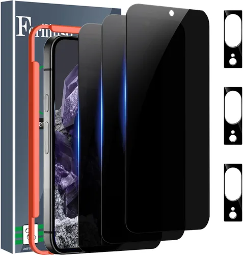 Vista 6 de Ferilinso Protector de pantalla de privacidad para Samsung Galaxy Z Flip 6 / Z Flip 7 FE [compatible con funda de teléfono], película