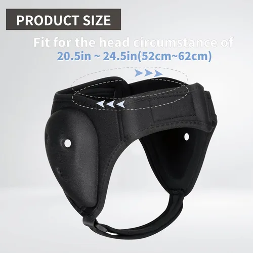 Vista 2 de Casco de lucha para BJJ MMA Jiu Jitsu Protector de Oído Ajustable para Jóvenes Adultos