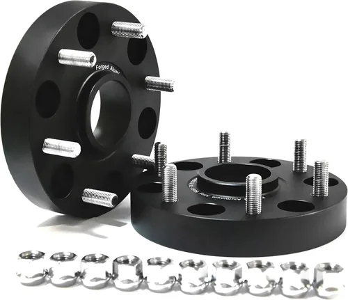Vista 3 de JTP 4pcs 0.984 in Hub Centric Safe Forged Strong Wheel Spacer 6x114.3 para Nissan Navara NP300, D23, D40, Navara, Frontier, Xterra, Pathfinder