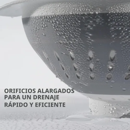 Vista 4 de Colador plegable prémium de 5 cuartos de galón con asas reforzadas