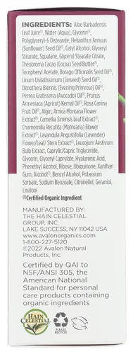 Vista 5 de Avalon Organics reparador con CoQ10