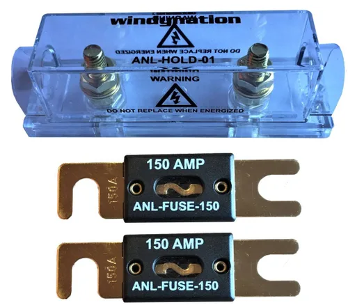 Vista 10 de WindyNation Soporte de fusible ANL + fusible (2 piezas 30A)