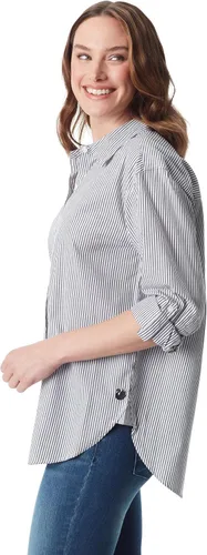 Vista 2 de Gloria Vanderbilt Camisa Amanda Monogram con botones para mujer