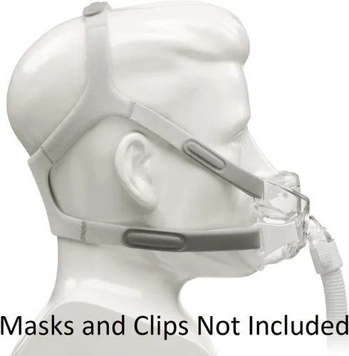 Vista 2 de Accesorio de repuesto para correa de gorro CPAP Organic Deal compatible con la máscara CPAP Philips Respironics Amara View – Reemplazo de gorro