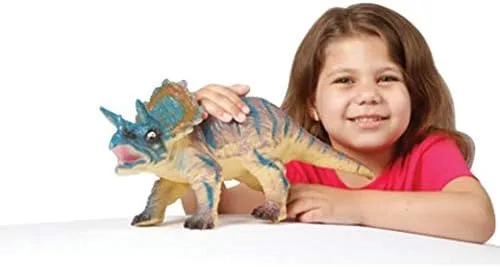 Vista 4 de Constructive Playthings TNZ-81 Dinosaurios de tacto suave de tamaño jumbo Grado: jardín de infantes a 3 (juego de 6)