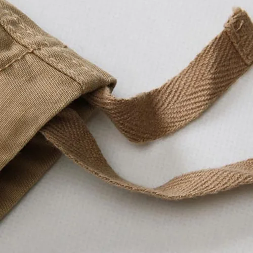 Vista 8 de Muscularfit Pantalones cargo holgados para hombre 2023 casuales sueltos con múltiples bolsillos de camuflaje, pantalones de camuflaje con hebilla