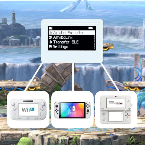 Vista 4 de COINMII Generador Amiibo Hero AMIIGEN OLED Amiibo