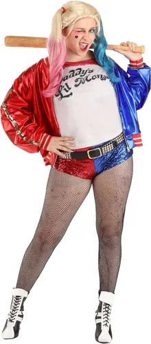 Vista 4 de Suicide Squad Harley Quinn Adult Costume