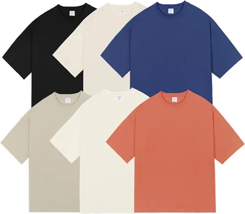 Vista 5 de Men's Fashion Loose Fit Crewneck Solid T-Shirt Athletic Lightweight Short Sleeve Gym Workout Tops