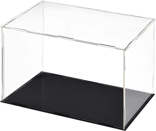 Vista 10 de DMiotech 1 caja de exhibición de acrílico transparente a prueba de polvo, 3.9 x 3.9 x 3.9 pulgadas para coleccionables