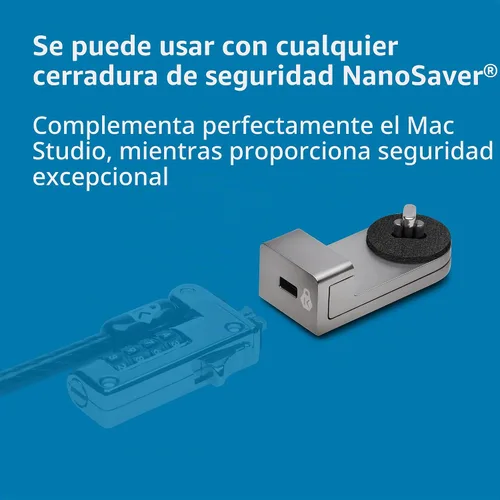 Vista 2 de Kensington Bloqueo diseñado para Mac Studio Adaptador de bloqueo Mac Studio Mount (K65101WW)