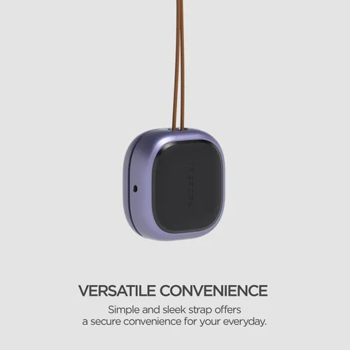 Vista 3 de VRS Design Funda moderna para Galaxy Buds (2023, 2022, 2021, 2020), color morado