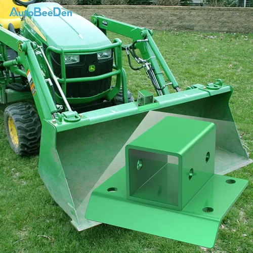Vista 7 de Ganchos para cubo de tractor receptor de 2 pulgadas, montaje con placa de respaldo, pernos de acero forjado de grado 70, receptor de 2 pulgadas