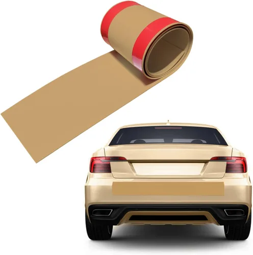 Vista 5 de Rubber Bond Protectores de parachoques de auto para bricolaje, 6 x 48 pulgadas, resistentes protectores de parachoques de goma autoadhesivos