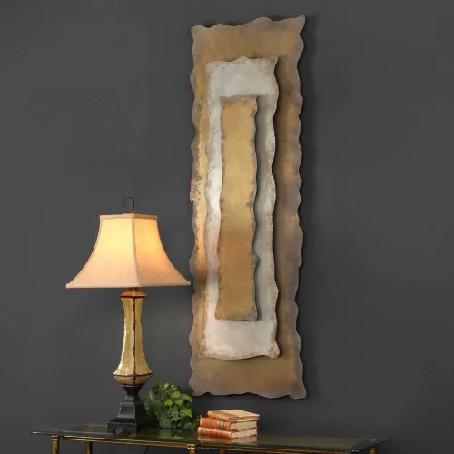 Vista 5 de Uttermost Jaymes - Arte de pared de metal alto de 60 1/4