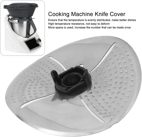 Vista 7 de Cubierta de la cuchilla de la máquina de cocina, cortador de acero inoxidable conveniente para TM5 TM6 TM31