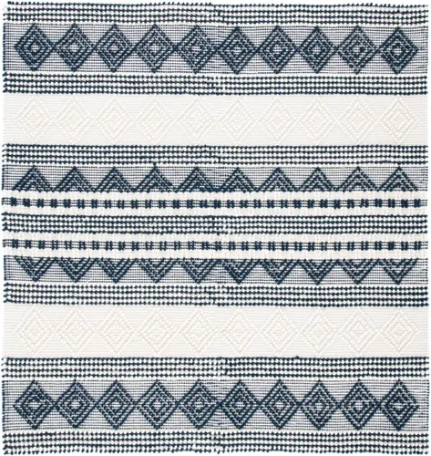 Vista 40 de SAFAVIEH Natura Collection - Alfombra decorativa de 2 x 3 pies, color beige y marfil, hecha a mano de lana tribal marroquí y algodón, ideal