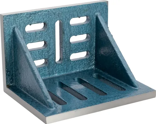 Vista 7 de Placa angular ranurada de Machinist, hierro fundido, 4 1/2 "x 3 1/2" × 3