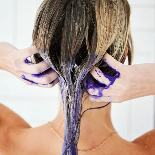 Vista 2 de UNITE Cabello - BLONDA Fix, Champú tonificante y acondicionador diario - Mascarilla tonificante - Para rubias 4 floz, 10 floz, 8 floz