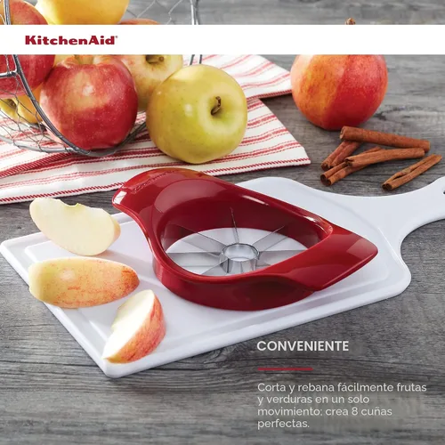 Vista 5 de KitchenAid KE305OHERA Cortador de frutas clásico, talla única, rojo