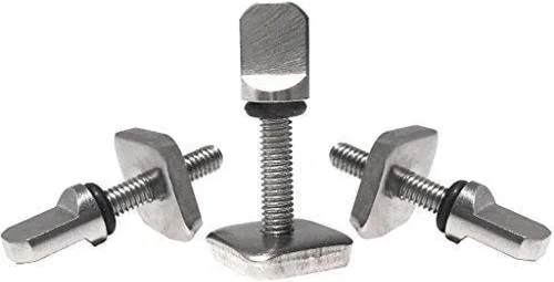 Vista 2 de DORSAL Aletas de tabla de surf Tornillo y placa para Longboard Center - Acero inoxidable