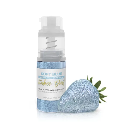 Vista 11 de Bakell - Brillantina Negra Tinker Dust (4g, 1x Mini Bomba de Pulverización) Brillantina Comestible para Alimentos, Postres y Bebidas! Negro
