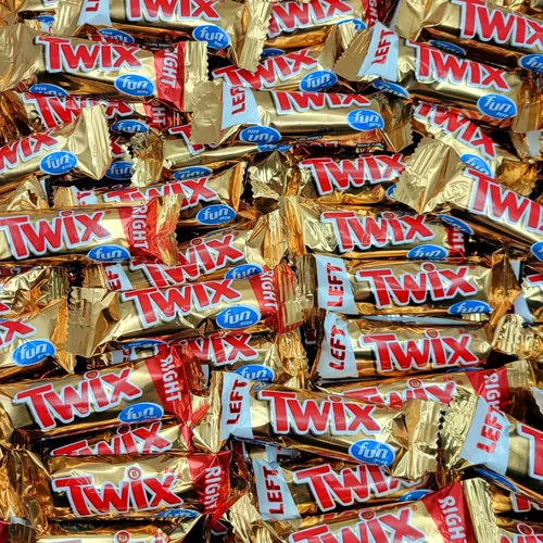 Vista 2 de Twix Fun Size - Barras de caramelo y chocolate con leche, 65