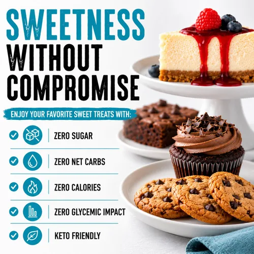 Vista 8 de Lakanto - Edulcorante de fruta del monje, sustituto de azúcar 1:1, keto, sin OGM Powdered Sugar Substitute for Frosting, Icing, Glazes, Baking