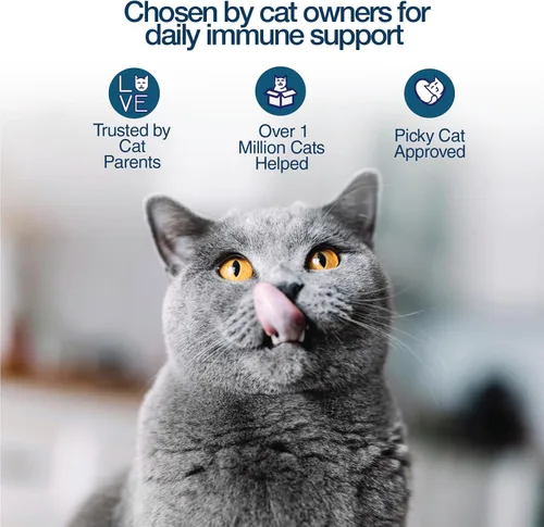 Vista 5 de Felisyl L-lisina gránulos para gatos 3.53 oz (3.5 onzas, 310 porciones) – Apoya la salud inmunológica, respiratoria y ocular. Alivia los estornudos