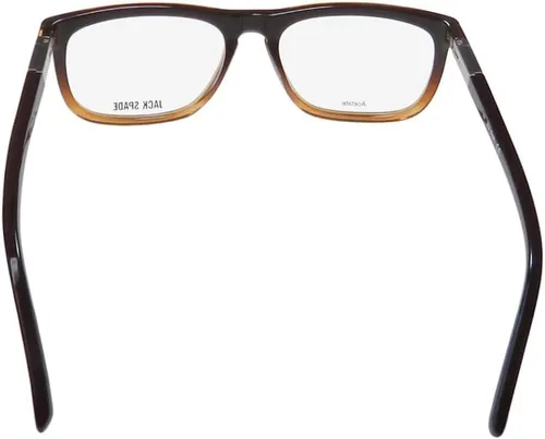 Vista 5 de Jack Spade Holmes Mens/Womens Designer Full-Rim Flexible Hinges Brand Name Comfortable Collectible Eyeglasses/Spectacles Marrón/Bronceado/Desvanecido