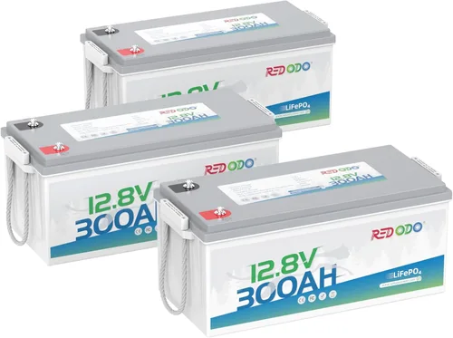 Vista 14 de Redodo Batería LiFePO4 de 12.8 V 50 Ah (paquete de 2), repuesto ideal para batería AGM SLA de 12 V 100 Ah, BMS integrado, 4000-8000 ciclos y 10 años